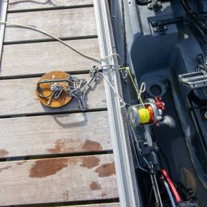 Mein Ankersystem ohne Chaos im Boot, der Innenraum muss clean sein!