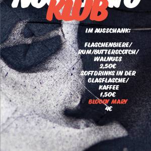 Erst die Arbeit, dann das Vergnügen: Der Nosferatu Klub wird kochen. 