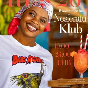 Entspannen Sie sich im Nosferatu Klub bei einer mit Liebe gemischten Bloody Mary!